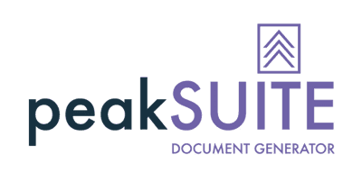 peakSUITE DOCUMENT GENERATOR